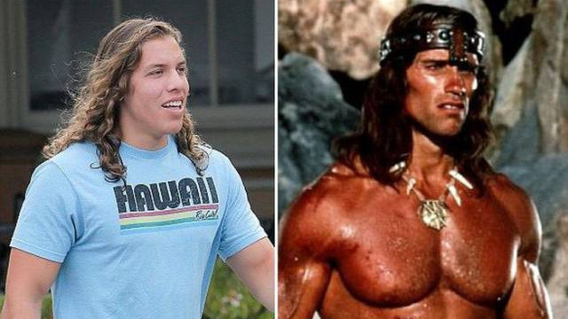 Arnold Schwarzenegger Sein Sohn Joseph Banea Sieht Ihm Total ähnlich 2284