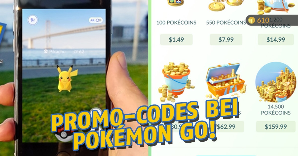 Pokémon GO PromoCodeButten entdeckt