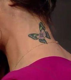 Nacken frauen tattoos Tattoo Sterne