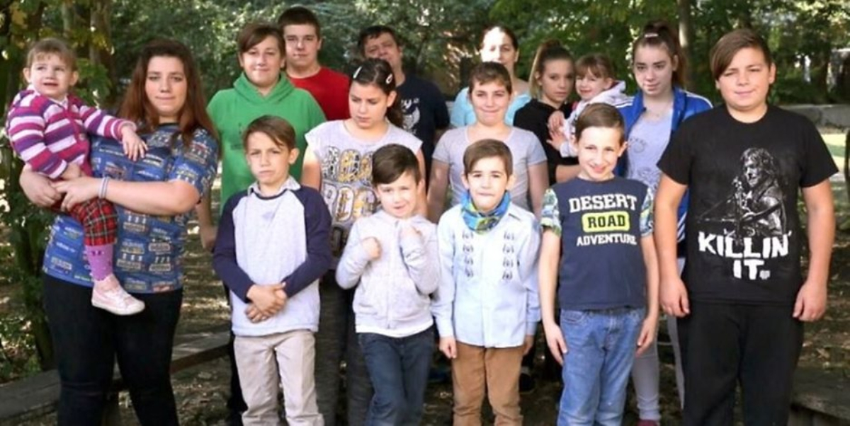 Familie Rübenack 15 Kinder