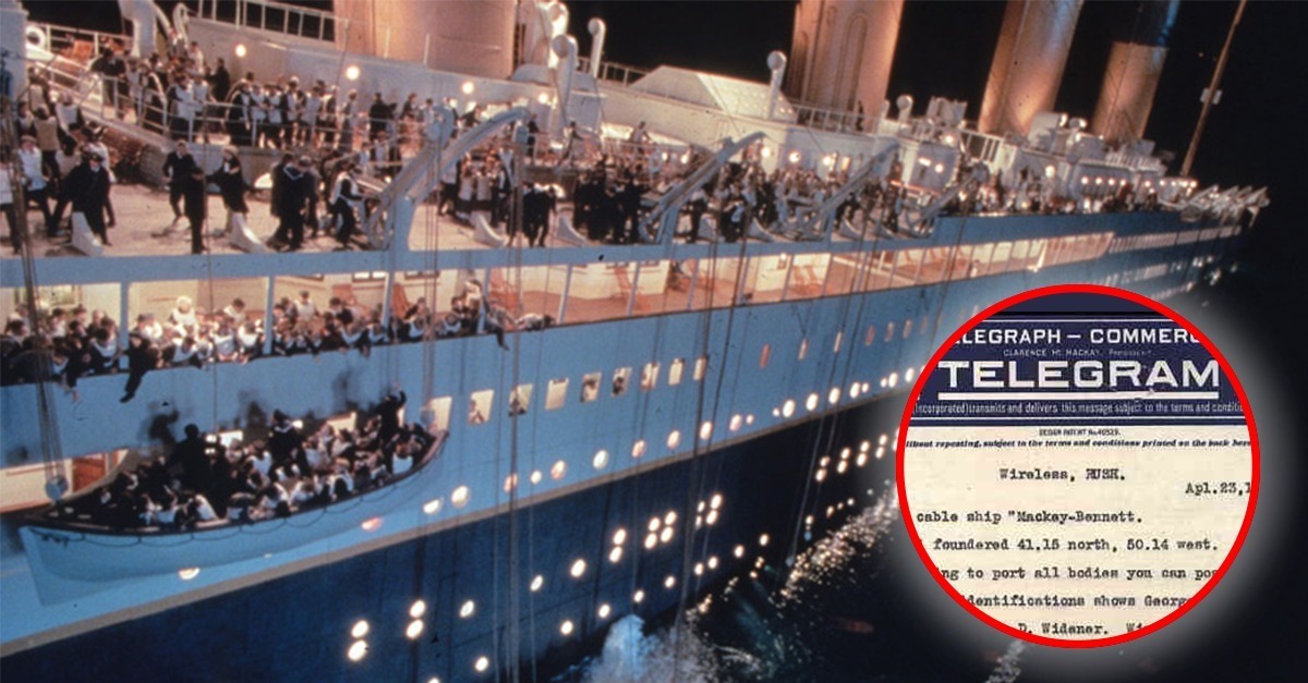 Telegramme Enthullen Was Mit Den Leichen Der Titanic Opfer Passiert Ist Eine Tatsache Ist Dabei Wirklich Schockierend